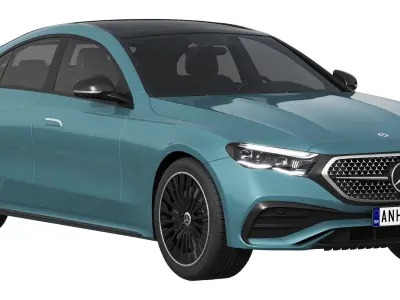 Mercedes-Benz E-Class AMG-line 2023 3D model