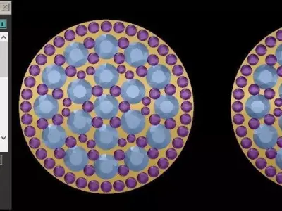 Solitaire EarRing 04 3D print model