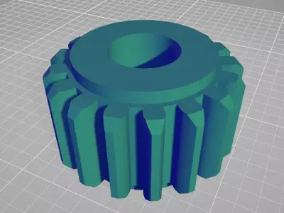 Windshield wiper gear Mercedes 3D print model