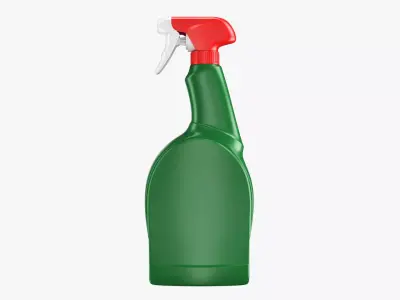 Spray Detergent Bottle PBR Low-poly 3D model