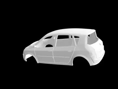Renault Scenic MK2 3D print model