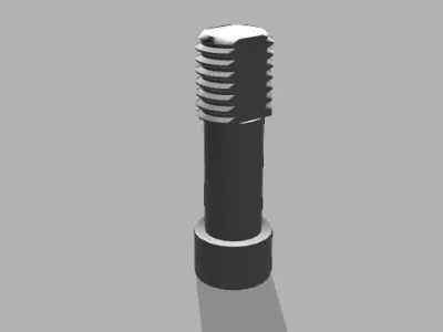 Cross-recessed Screw 3D print model