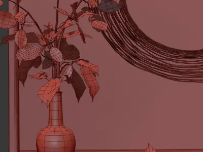 Decorative set by Guillem Nadal  3D model