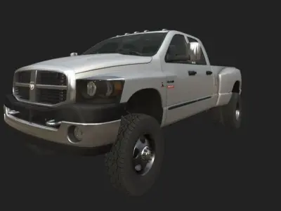 2007 DODGE RAM 3500DRW QUAD CAB 3D model
