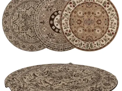 Rugs No 334 Low-poly 3D model