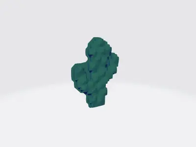 Cactus pot Free 3D print model