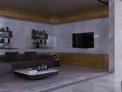 Interior - Livingroom - 160323 3D model