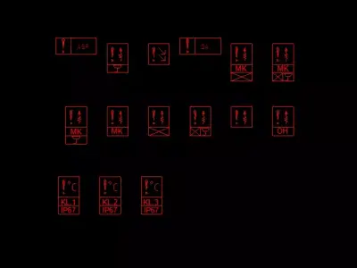 Revit - Fire alarm package 3D model