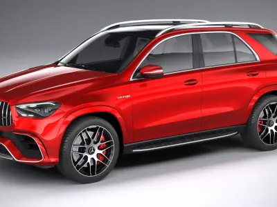 Mercedes-Benz GLE 63 AMG 2024 3D model