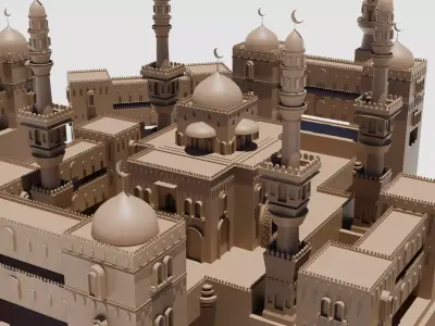 Golden Treasures 3D model