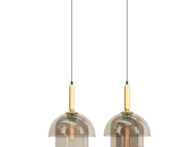 Hanging Lamp Pyramid 3D model