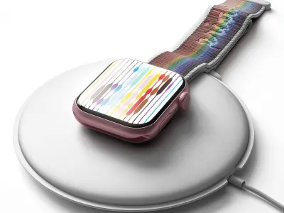 Apple Watch Series 9 Pride Sport Loop 3D model