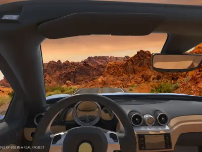 Generic Grand Touring Sports Roadster 3D model