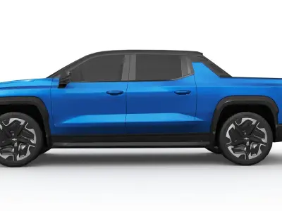 Chevrolet Silverado EV RST 2023 Low-poly 3D model