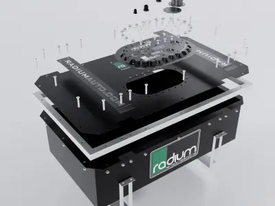 Radium fuel cell 3D model