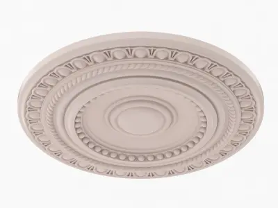 Classic Ceiling Medallion 51 3D model