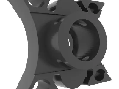 VOLVO window regulator carriage 3D print model