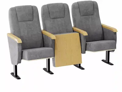 Auditorium - Cinema Seating Chair 3D model