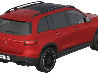 Mercedes-Benz EQB 2024 3D model