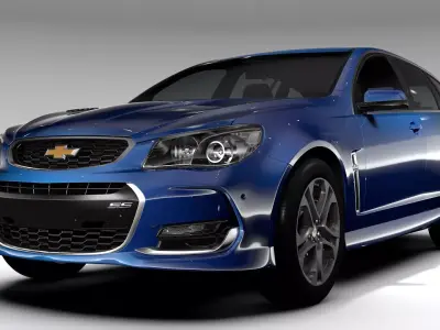 Chevrolet SS 2017 Tourer 3D model