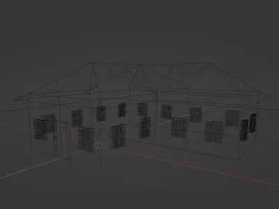 3D home  arts simple Low-poly 3D model