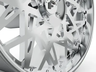 forgiato FORGIATO pasticcio WHEEL wheel 3d print model 3D print model