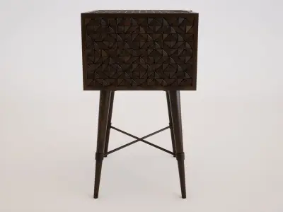 ARLOV II - Auxiliary Table Low-poly 3D model