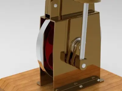 Steam Engine 3D model