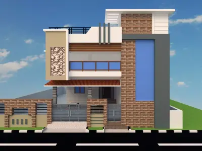 Modern Elevation 005 3D model