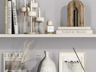 Decorative set026 3D model