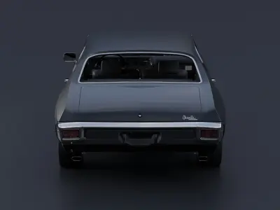 Chevrolet Chevelle SS 454 3D model