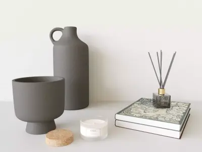 Decoration Set Diffuser 3D model