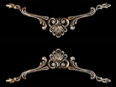 Classic carved 010 3D model