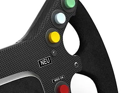 F1 McLaren Steering Wheel 3D model