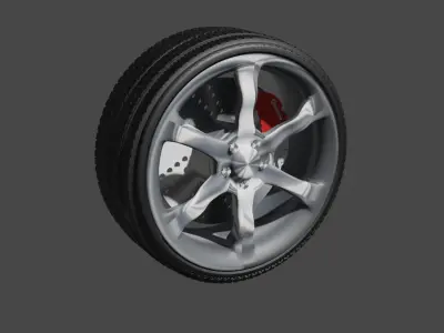 Tire Rim 3D model