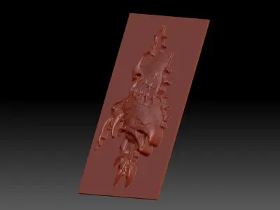 Eagle 3D print model