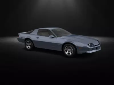 CHEVROLET CAMARO 1990 3D MODEL 3D model