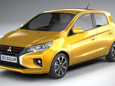 Mitsubishi Mirage 2020 3D model
