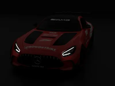 Mercedes Safety Car 2022 3D model
