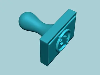 Stamp 78 - Flash - Fondant Decoration Maker Toy 3D print model
