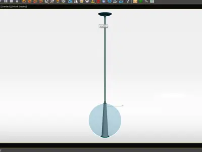 Crystal Chandelier Ceiling  Free 3D model