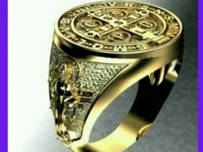 Saint Benedict    Sao Bento 3D model