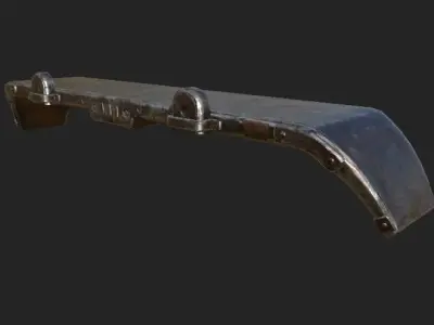 Deco Trim Low-poly 3D model