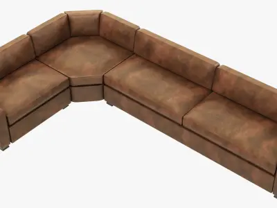roy bosh dekadans sofa 3D model