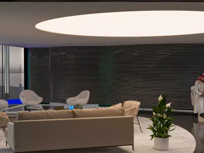 Space platform for the Ministry of Defense 3D model