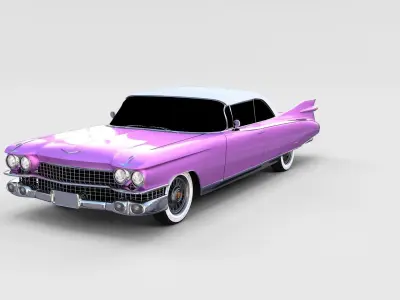 32 Classic Car Collection 3D model