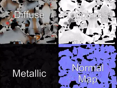 Charming Koala model pack Low-poly 3D model