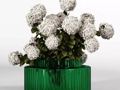 Flowe bouquets 03 3D model