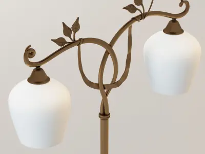 floor lamp classical 3D model