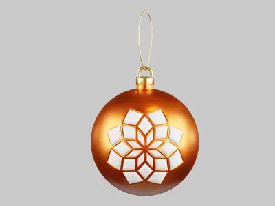 Christmas Ornaments 3D model
